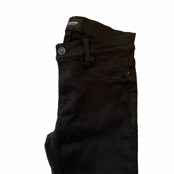 Hudson Women's Size 26 Love Mid Rise Bootcut Black Denim Jeans Style# WM109TEN - Picture 3 of 14